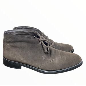 Tod’s suede desert boot chukka boots brown leather chukka boots size 7